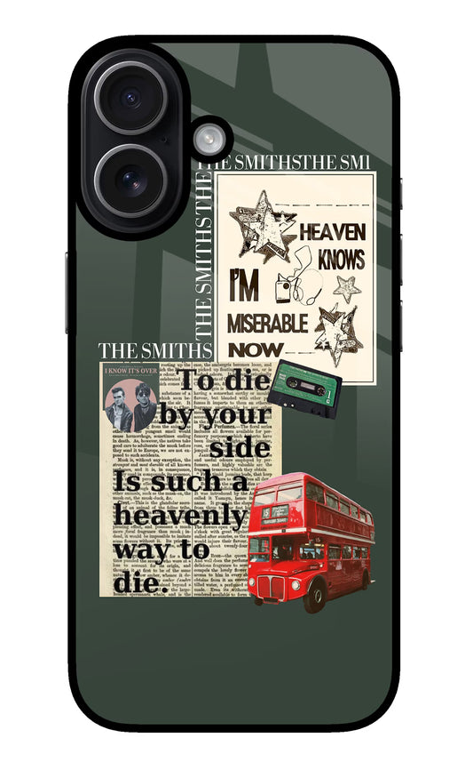 The Smiths iPhone 17 Glass Case