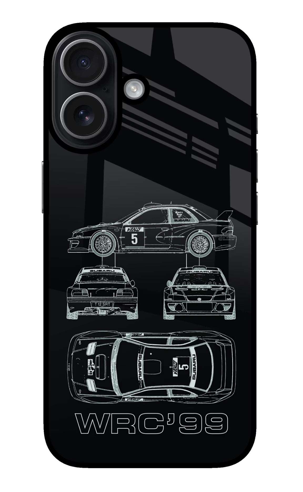 WRC'99 iPhone 17 Glass Case