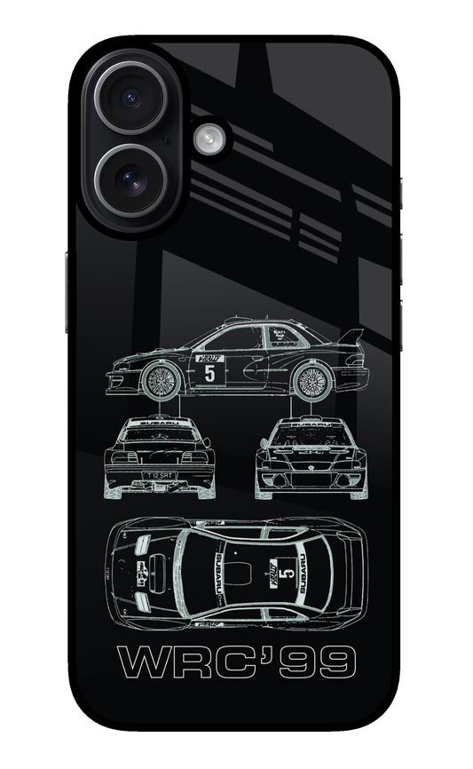 WRC'99 iPhone 17 Glass Case
