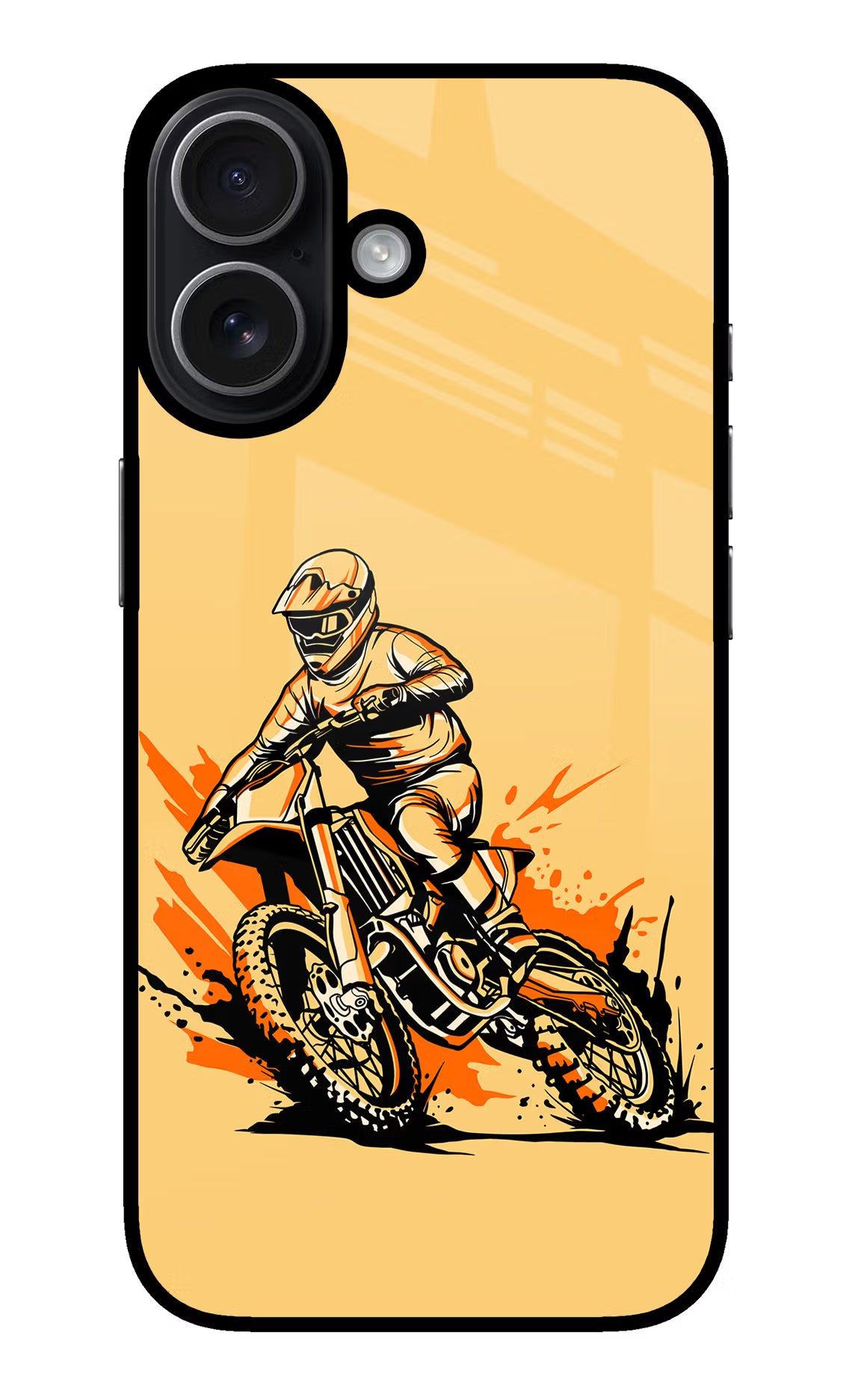 Off-Road Fury iPhone 17 Glass Case Back Cover by Casekaro