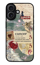 Cancer Zodiac iPhone 17 Glass Case