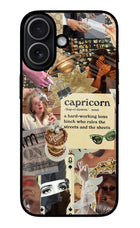 Capricorn Zodiac iPhone 17 Glass Case