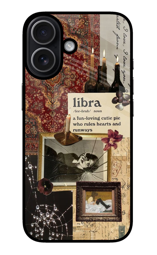 Libra Zodiac iPhone 17 Glass Case
