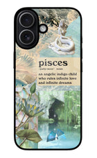 Pisces Zodiac iPhone 17 Glass Case