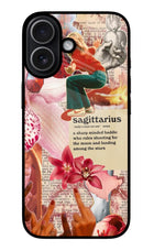 Sagittarius Zodiac iPhone 17 Glass Case