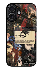 Scorpio Zodiac iPhone 17 Glass Case