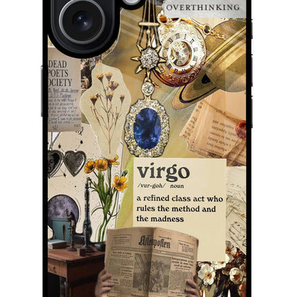 Virgo Zodiac iPhone 17 Glass Case