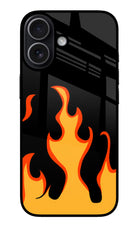 Fired Up – Black iPhone 17 Glass Case