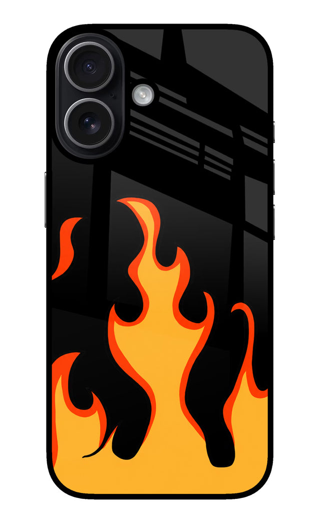 Fired Up – Black iPhone 17 Glass Case