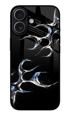 Chrome Tribal iPhone 17 Glass Case