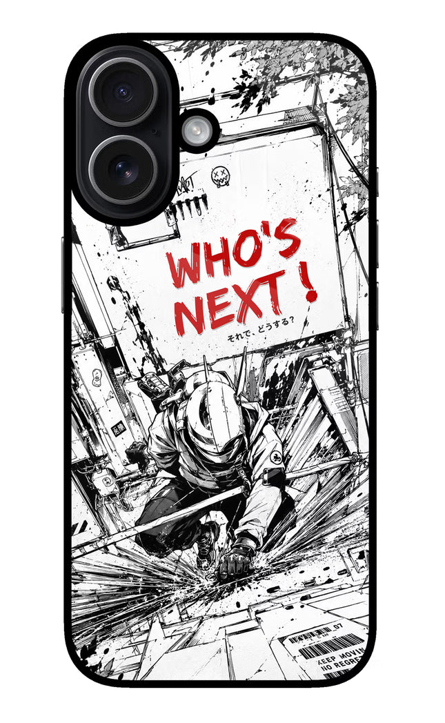 Who's Next iPhone 17 Glass Case