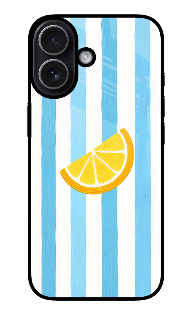 Summer Lemon iPhone 17 Glass Case