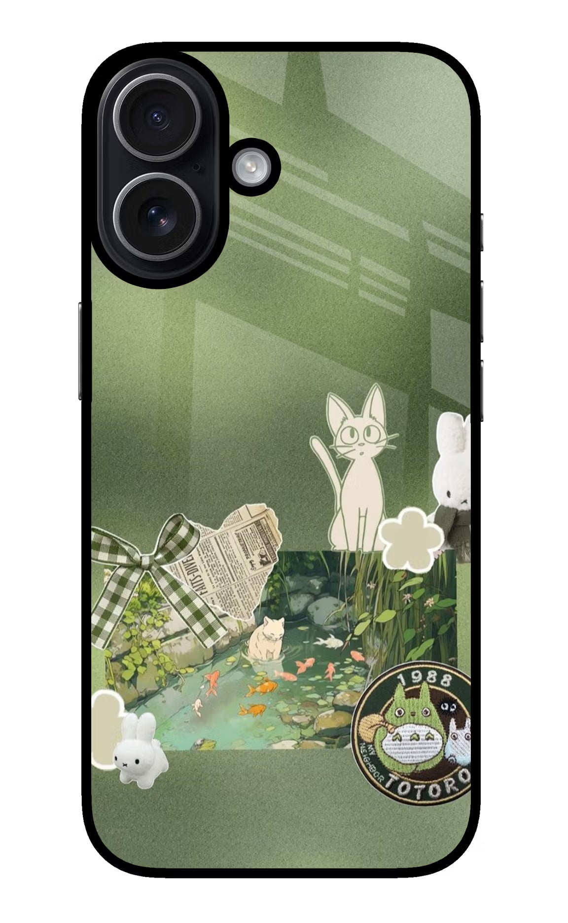 Aesthetic anime iPhone 17 Glass Case