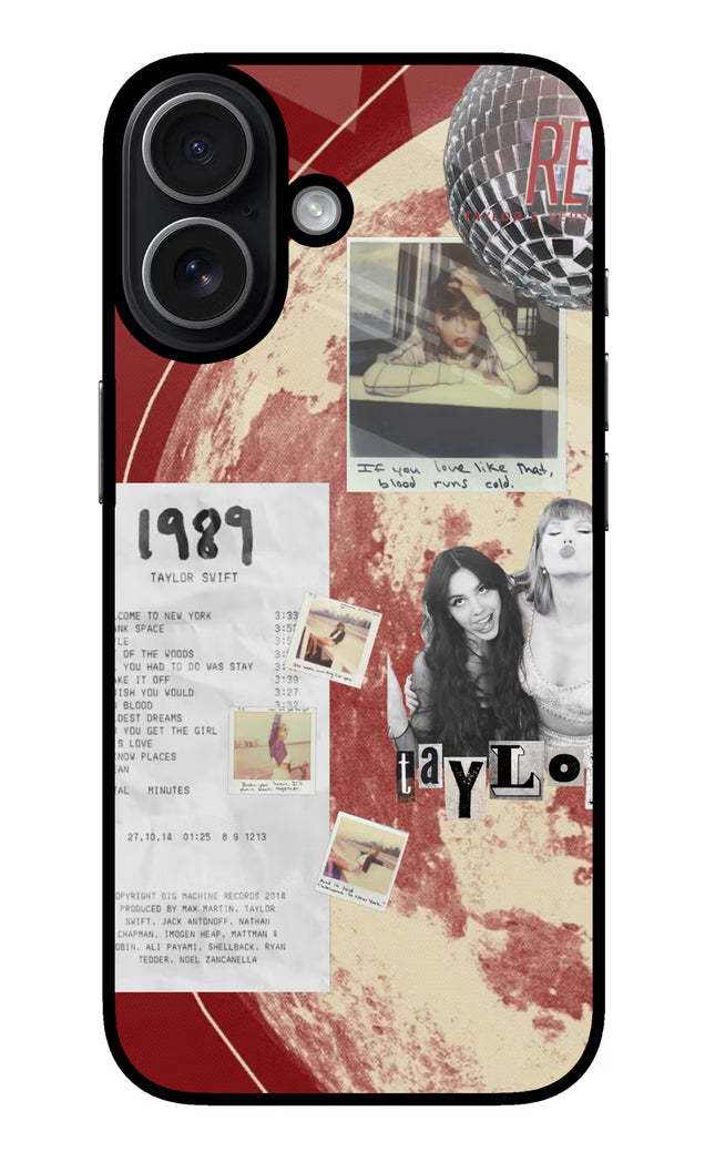 Taylor Swift iPhone 17 Glass Case