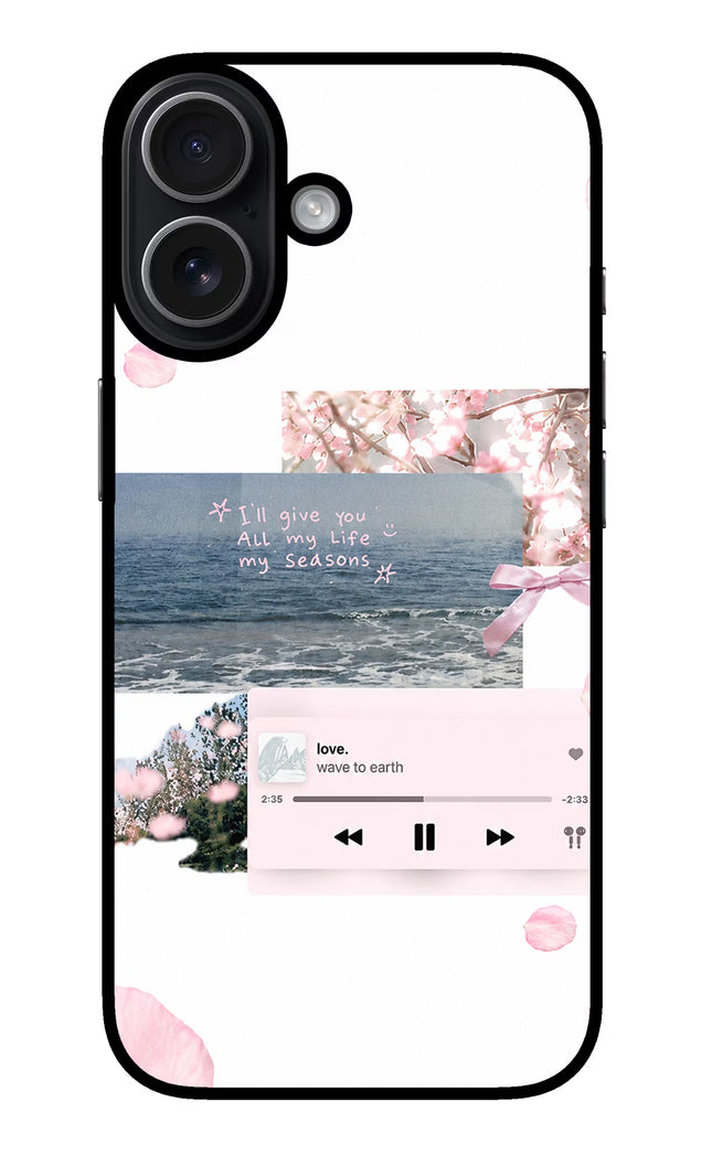 Wave to earth iPhone 17 Glass Case