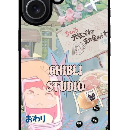 Studio Ghibli iPhone 17 Glass Case