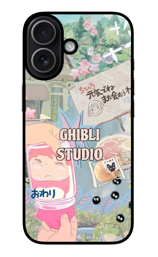 Studio Ghibli iPhone 17 Glass Case