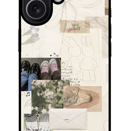 Soft Aesthetic iPhone 17 Glass Case