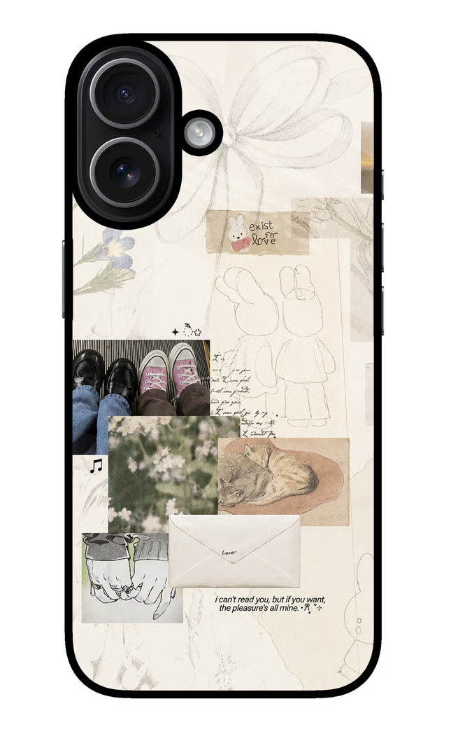 Soft Aesthetic iPhone 17 Glass Case