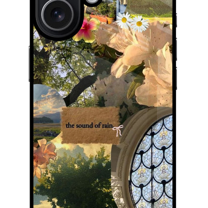 Rain iPhone 17 Glass Case