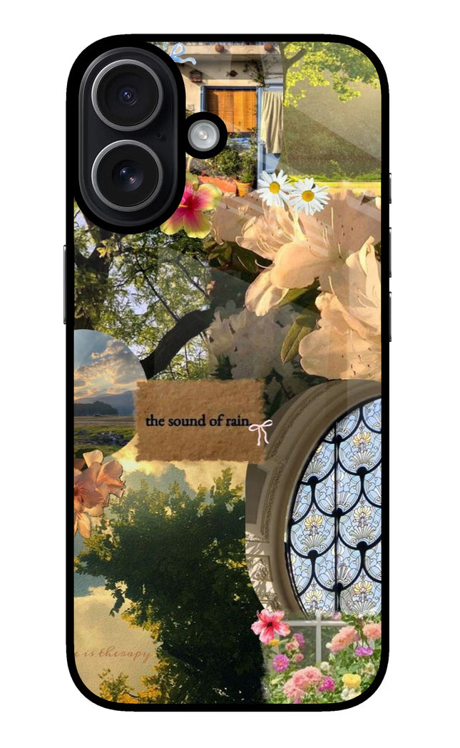 Rain iPhone 17 Glass Case