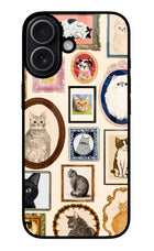 Mirror Cats iPhone 17 Glass Case