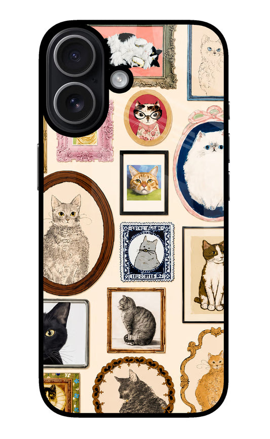 Mirror Cats iPhone 17 Glass Case