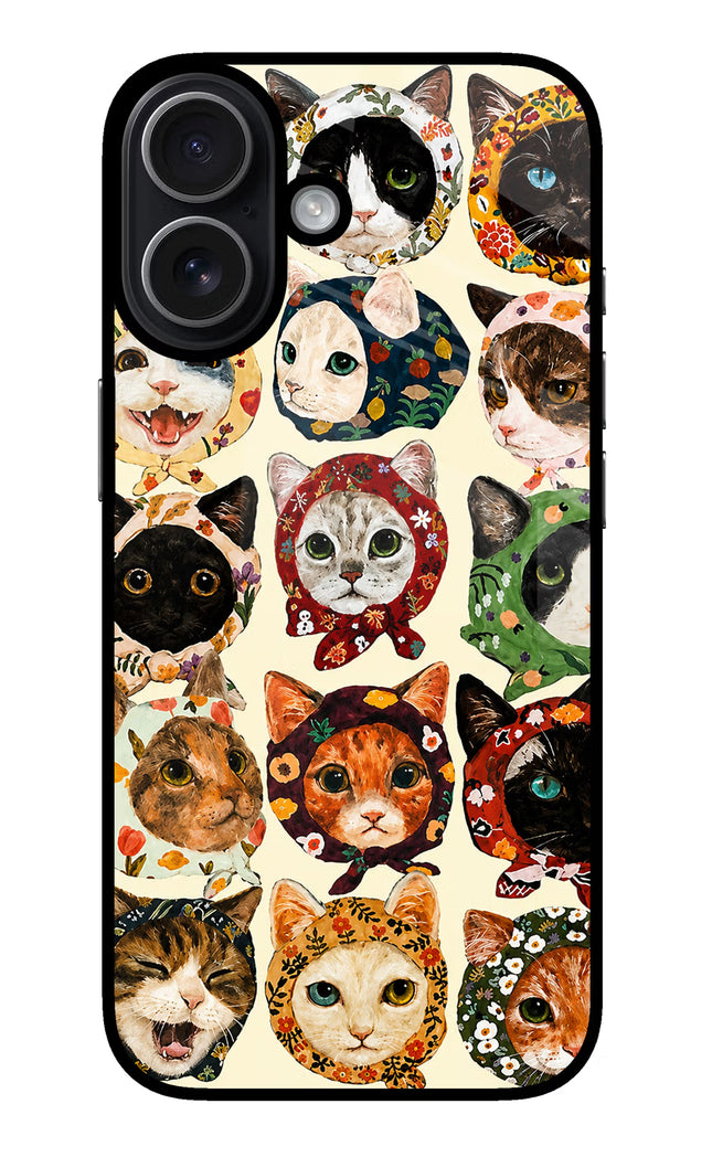 Cool Cat iPhone 17 Glass Case