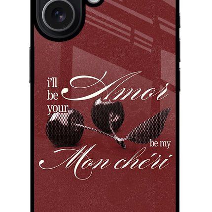 Velvet Cherry iPhone 17 Glass Case