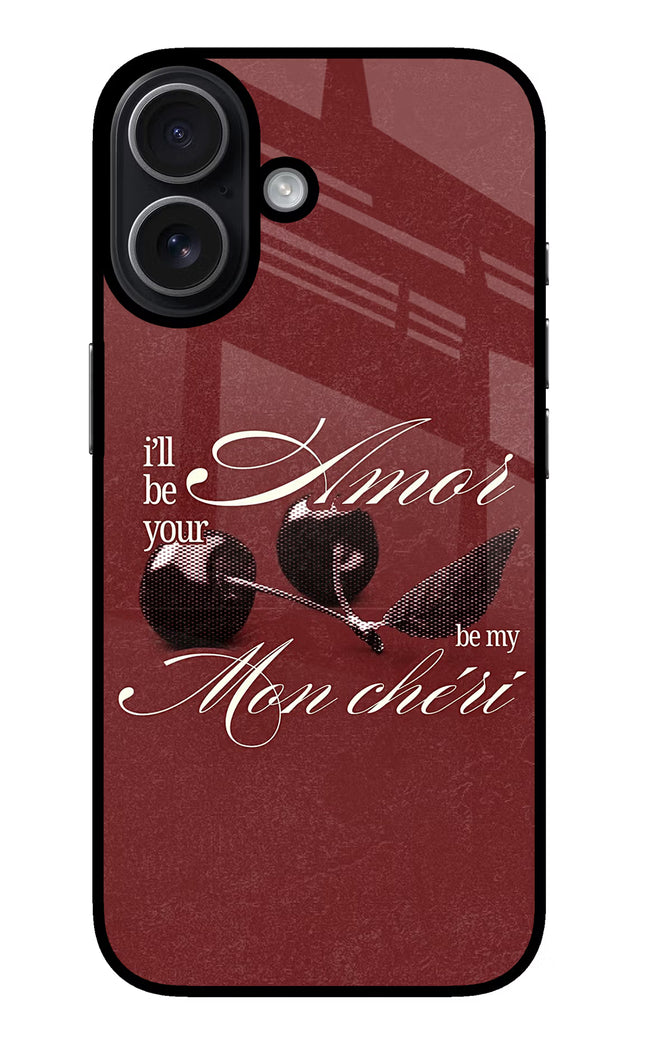 Velvet Cherry iPhone 17 Glass Case