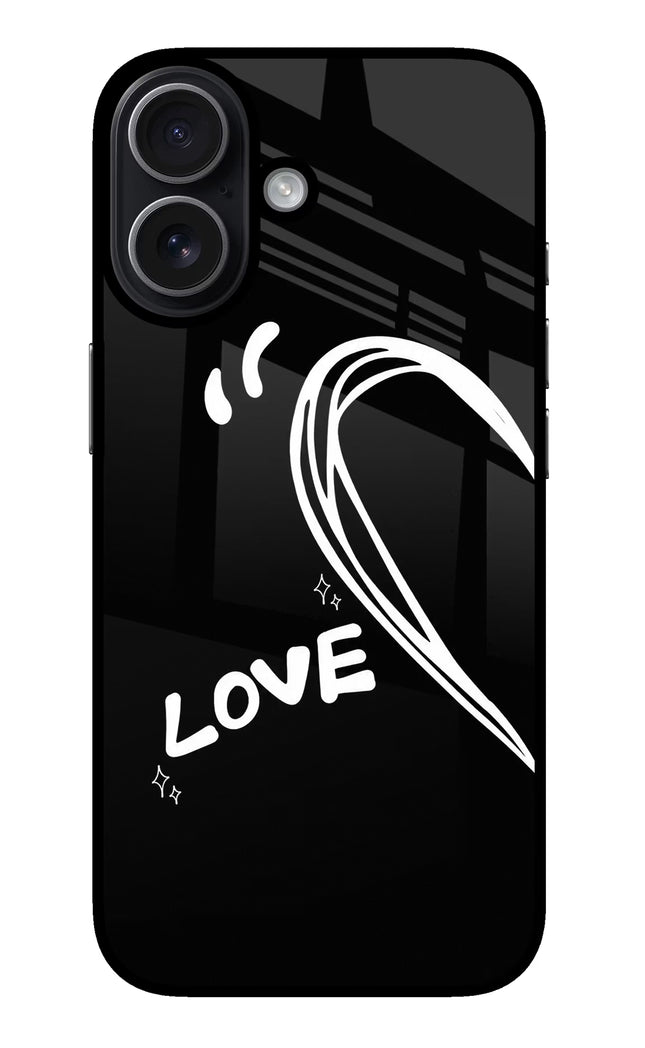 Love Line iPhone 17 Glass Case