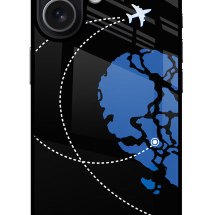 Love Orbit iPhone 17 Glass Case Back Cover by Casekaro