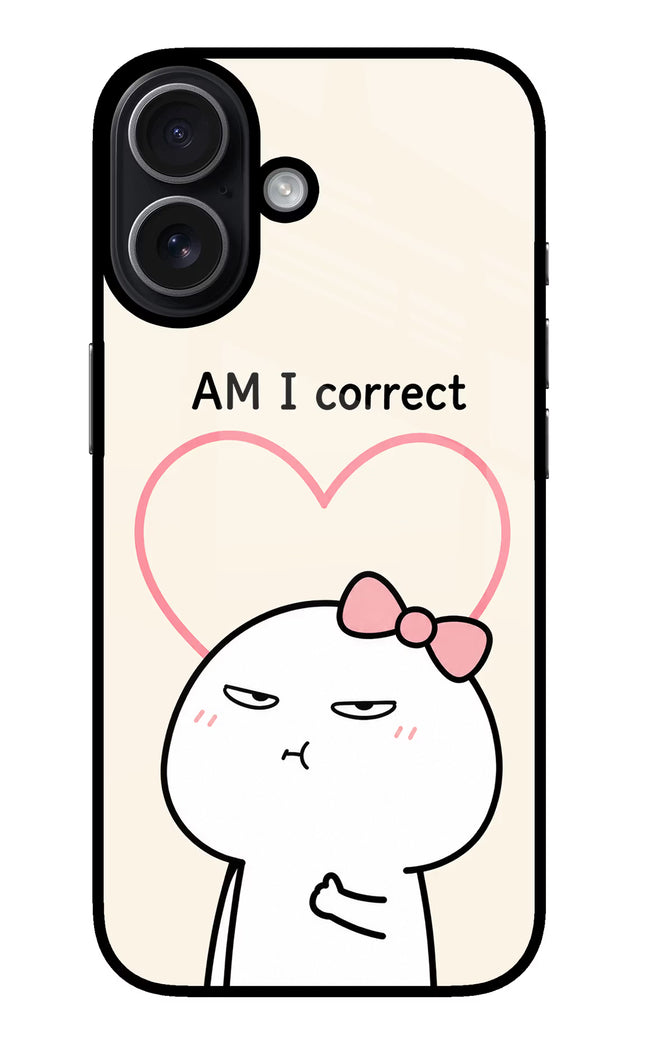 Always Right iPhone 17 Glass Case