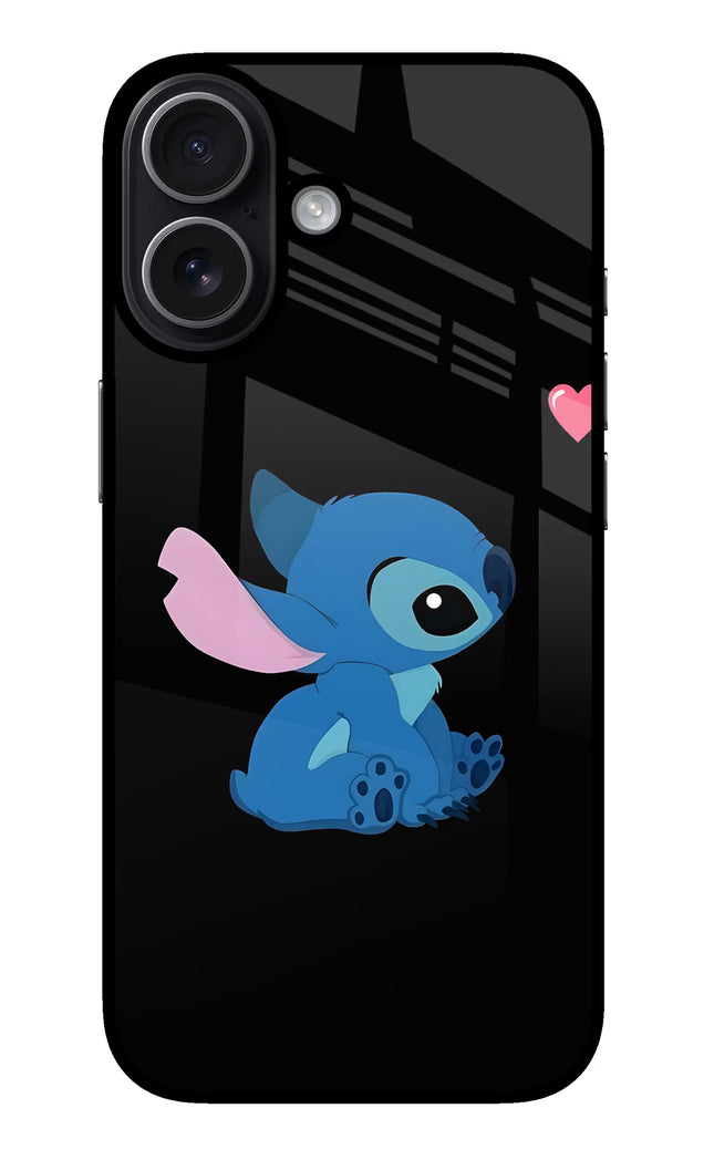 Stitch Crush iPhone 17 Glass Case