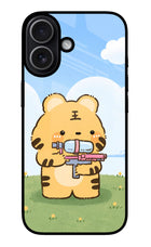 Tiger Treat iPhone 17 Glass Case