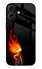Ember Flame iPhone 17 Glass Case