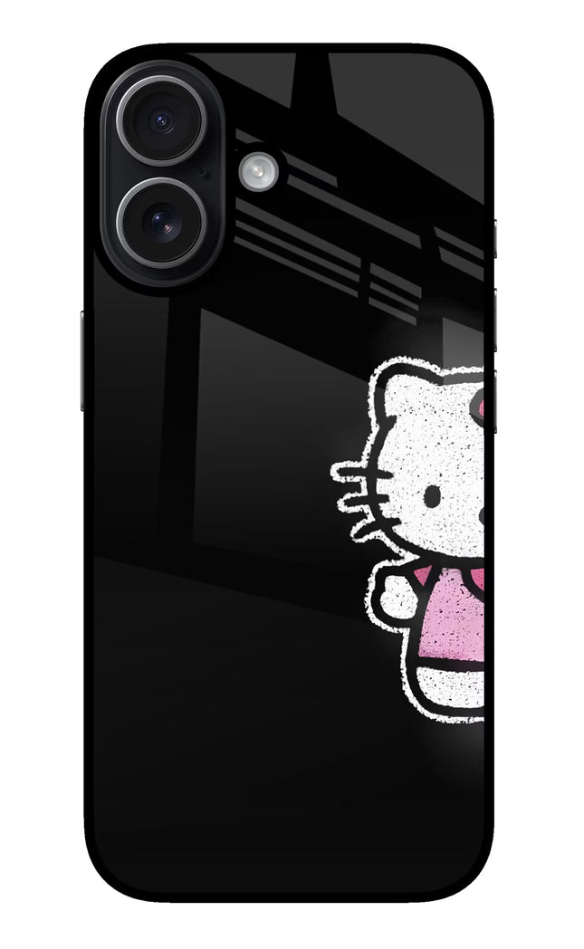Kitty Charm iPhone 17 Glass Case