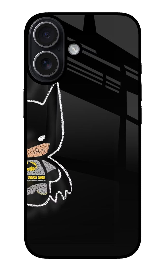 Bat Kitty iPhone 17 Glass Case