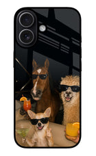 Party Squad iPhone 17 Glass Case