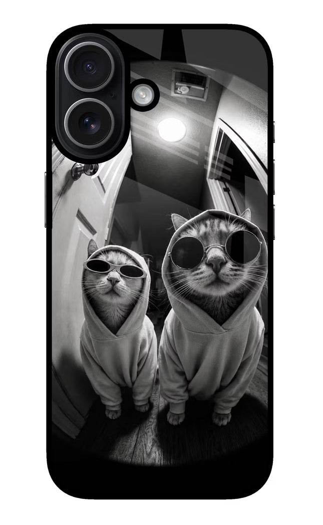 Hood Cats iPhone 17 Glass Case