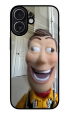 Side Eye Woody iPhone 17 Glass Case