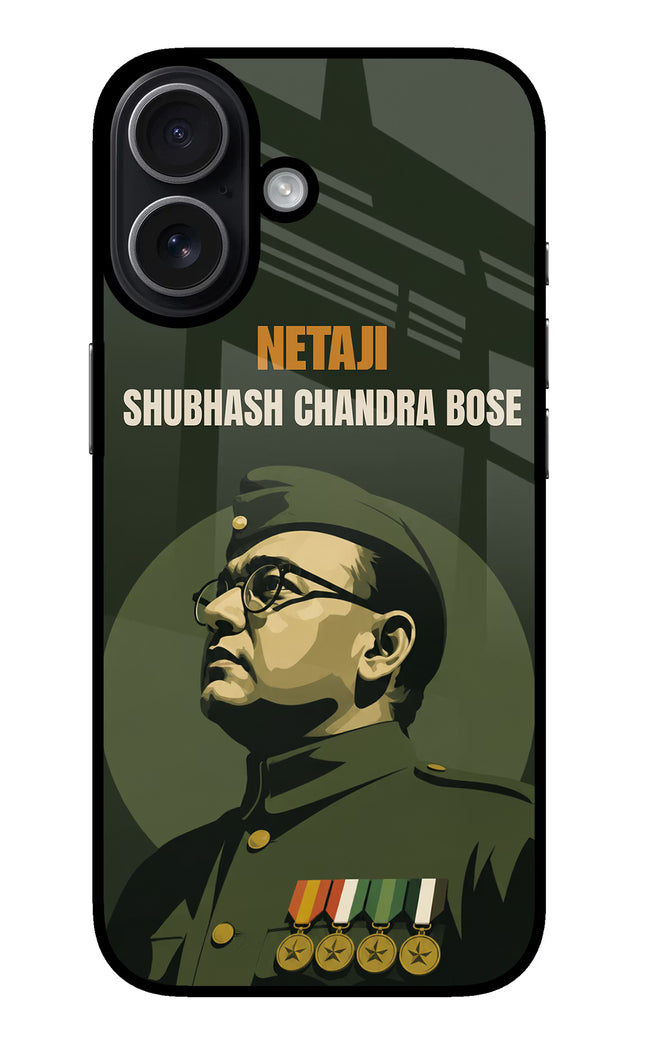 Netaji Legacy iPhone 17 Glass Case