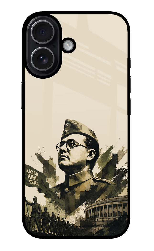 Netaji Rising iPhone 17 Glass Case