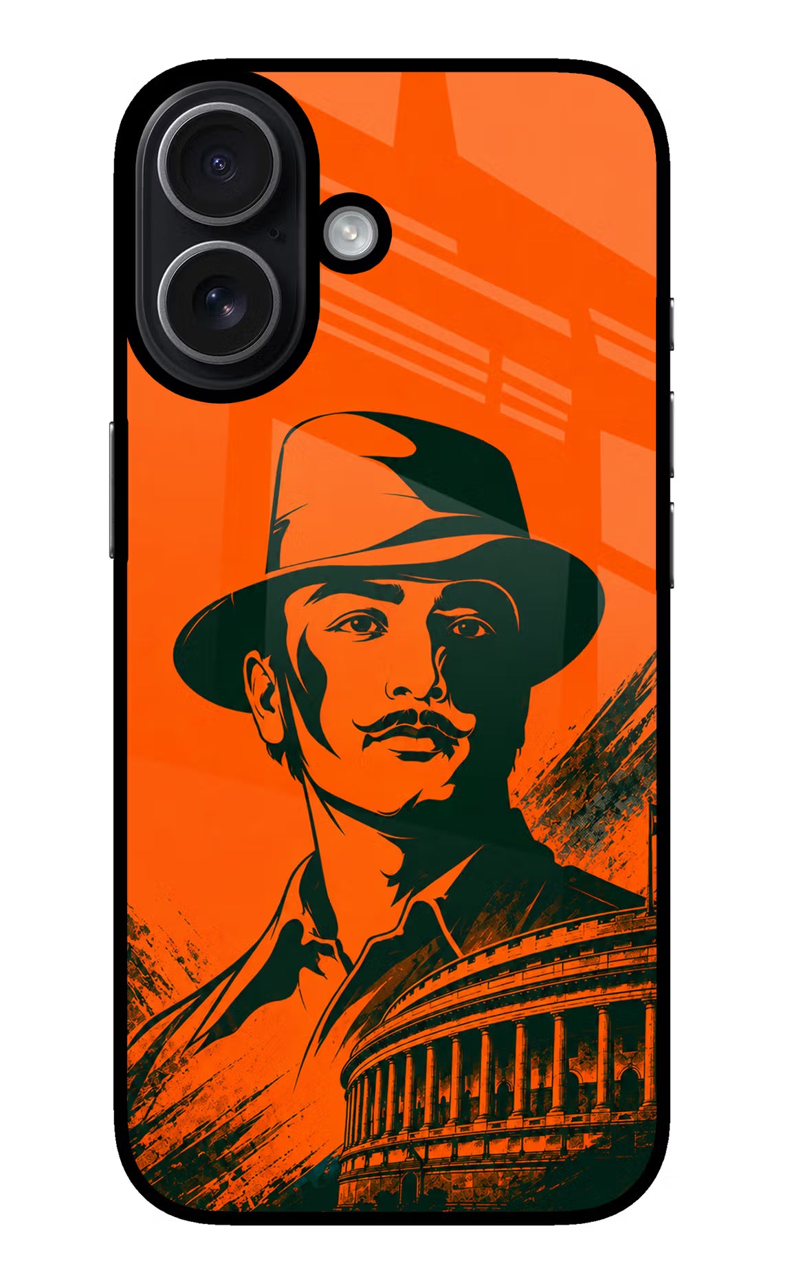 Bhagat Singh Legacy iPhone 17 Glass Case