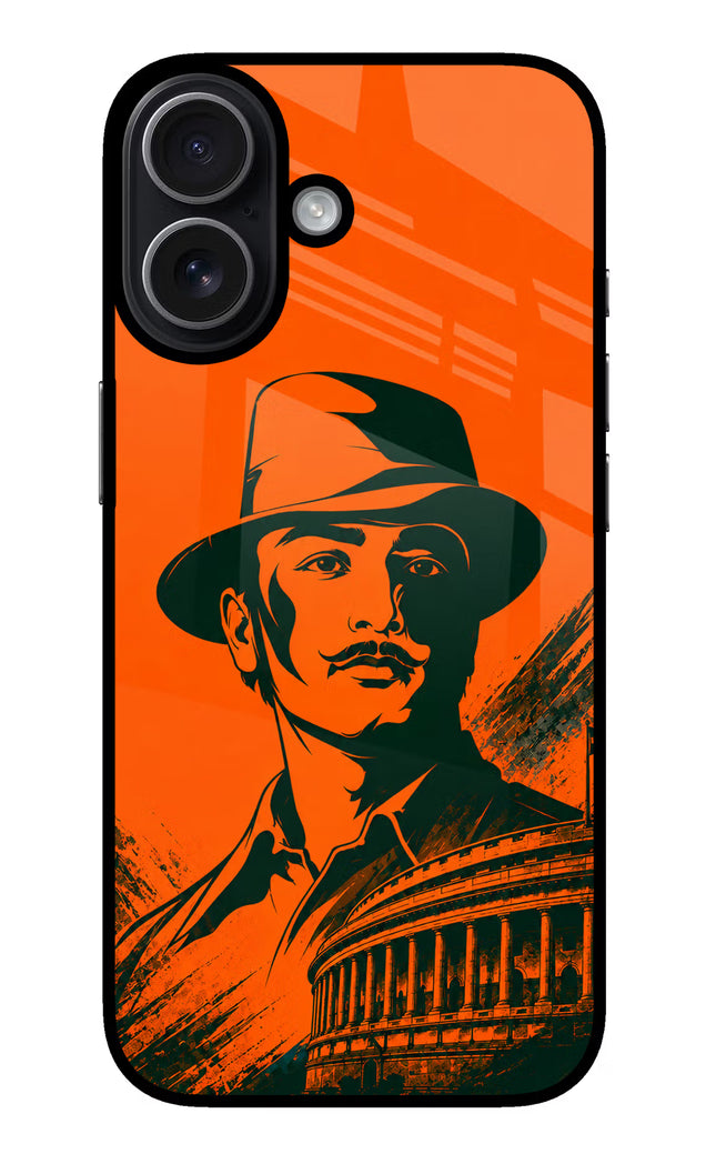 Bhagat Singh Legacy iPhone 17 Glass Case