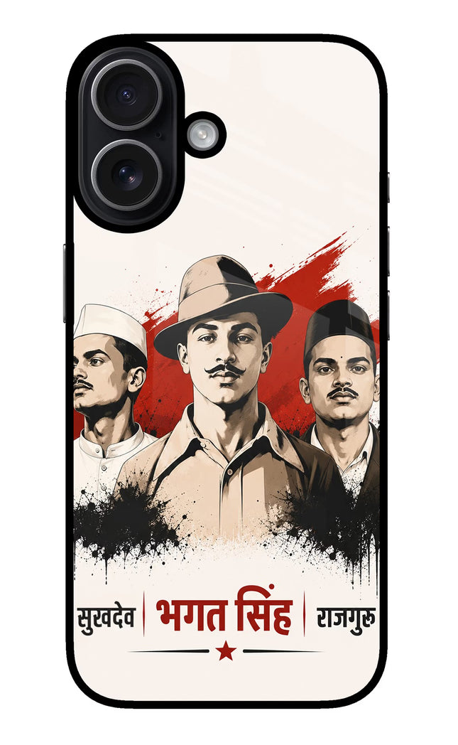 Sardar Patel Iron Will iPhone 17 Glass Case
