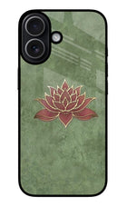 Lotus Grace iPhone 17 Glass Case
