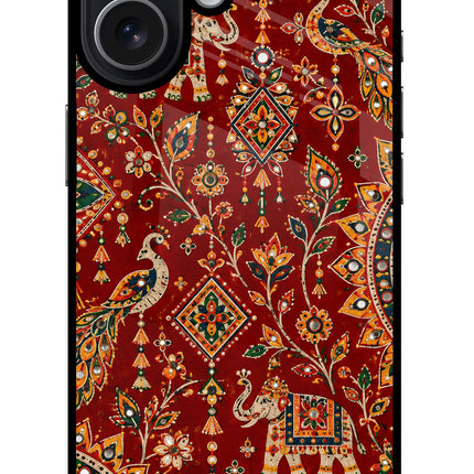 Laal Riwaaz iPhone 17 Glass Case