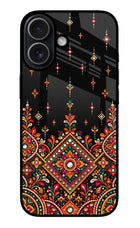Noir Mehfil iPhone 17 Glass Case