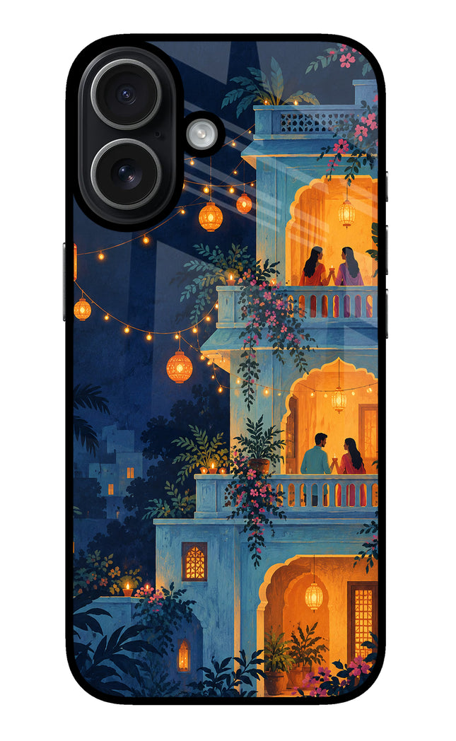 Balcony Glow iPhone 17 Glass Case